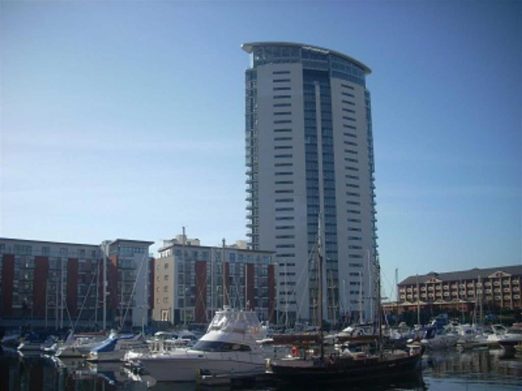 Beach On The Doorstep Meridian Tower Marina Swansea Lejlighed Eksteriør billede